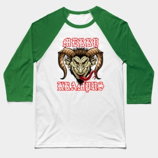 Merry Krampus Baseball T-Shirt